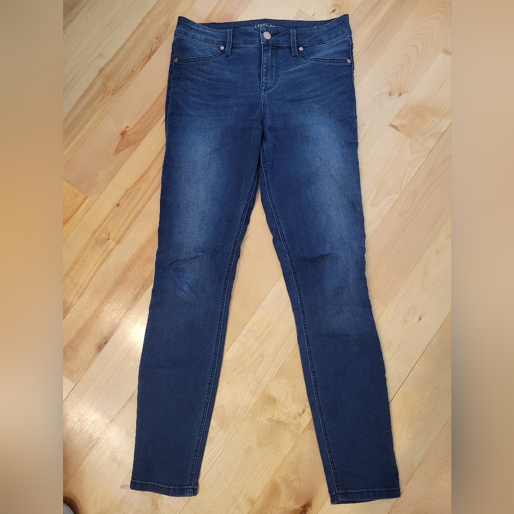 Skinny size 29 Level 99 dark navy wash jeans